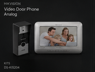 Hikvision analog video door phone kit